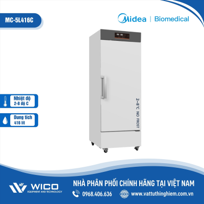 Tủ bảo quản 2-8 độ C Midea MC-5L416C