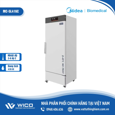Tủ bảo quản 2-8 độ C Midea MC-5L416C