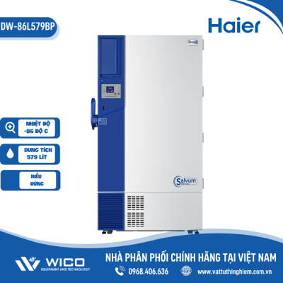 Tủ bảo quản âm sâu Haier™ âm 86 độ C DW-86L579BP | Màn hình LED