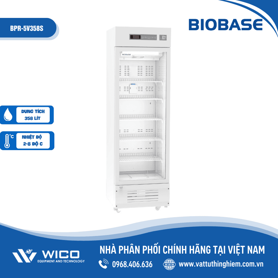 Tủ Bảo Quản Dược Phẩm - Vắc Xin Biobase BPR-5V358S