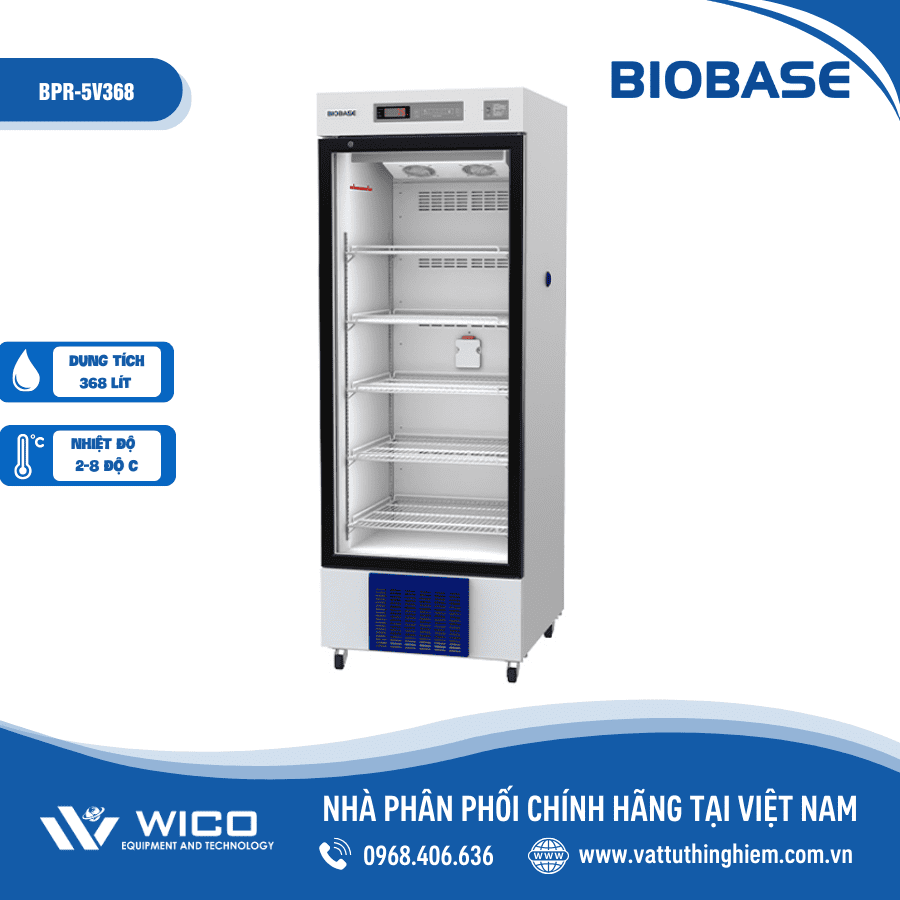 Tủ Bảo Quản Dược Phẩm - Vắc Xin Biobase BPR-5V368