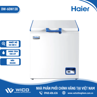 Tủ bảo quản sinh phẩm Haier -60 độ C 138 lít DW-60W138