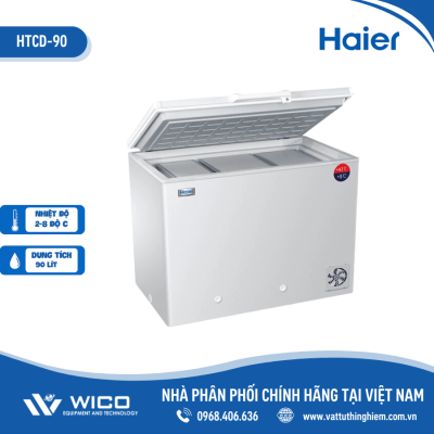 Tủ bảo quản vắc xin năng lượng mặt trời, 2 dải nhiệt độ, 90 lít (2 ÷ 8oC và ≤ -10oC) Haier HTCD-90