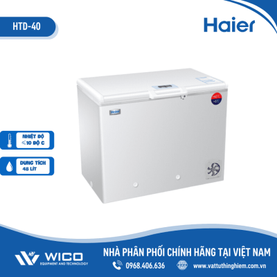 Tủ bảo quản vắc xin năng lượng mặt trời, 40 lít (≤ -10oC) Haier HTD-40