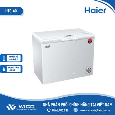 Tủ bảo quản vắc xin năng lượng mặt trời, 40 lít (2 ÷ 8oC) Haier HTC-40