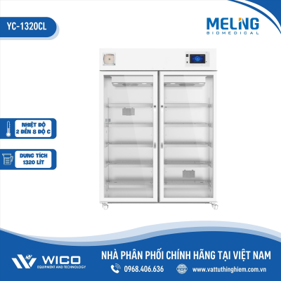 Tủ Bảo Quản Vacxin - Dược Phẩm 2-8 độ C Meiling YC-1320CL | 1320 Lít