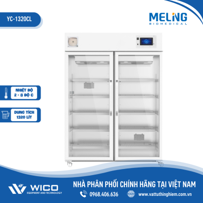 Tủ Bảo Quản Vacxin - Dược Phẩm 2-8 độ C Meiling YC-1320CL | 1320 Lít