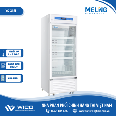 Tủ Bảo Quản Vacxin - Dược Phẩm 2-8 độ C Meiling YC-315L | 315 Lít