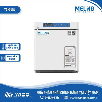 Tủ Bảo Quản Vacxin - Dược Phẩm 2-8 Độ C Meiling YC-56EL| 56 Lít