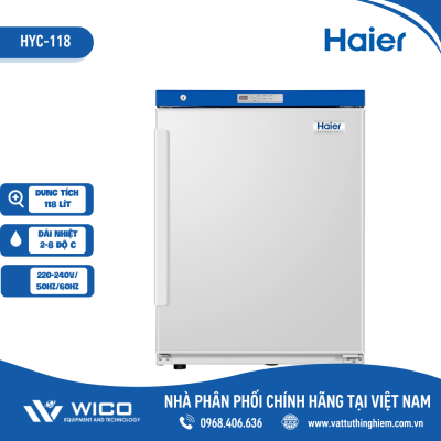 Tủ bảo quản Vacxin/ Sinh phẩm Haier™ 118 lít HYC-118