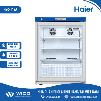 Tủ bảo quản Vacxin/ Sinh phẩm Haier™ 118 lít HYC-118A
