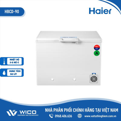 Tủ bảo quản Vacxin/ Sinh phẩm Haier™ HBCD-90 | 58 Lít