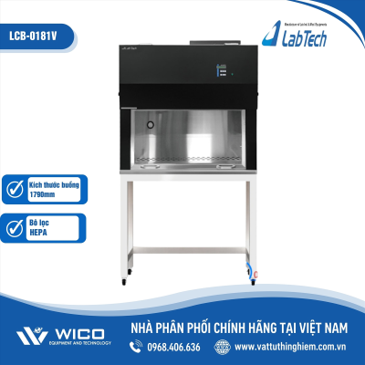 Tủ cấy vi sinh đơn Labtech - Hàn Quốc LCB-0181V (dòng khí thổi đứng)
