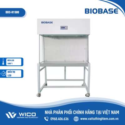 TỦ CẤY VI SINH DÒNG KHÍ THỔI NGANG BIOBASE BBS-H1500