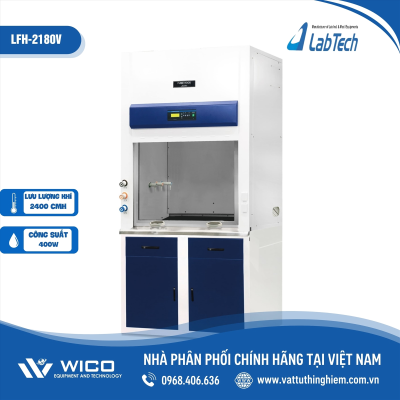 Tủ hút khí độc 1.8m Labtech - Hàn Quốc LFH-2180V
