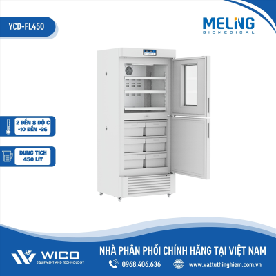 Tủ Lạnh 2 Buồng Mát - Âm Sâu Meiling YCD-FL450 | 450 Lít