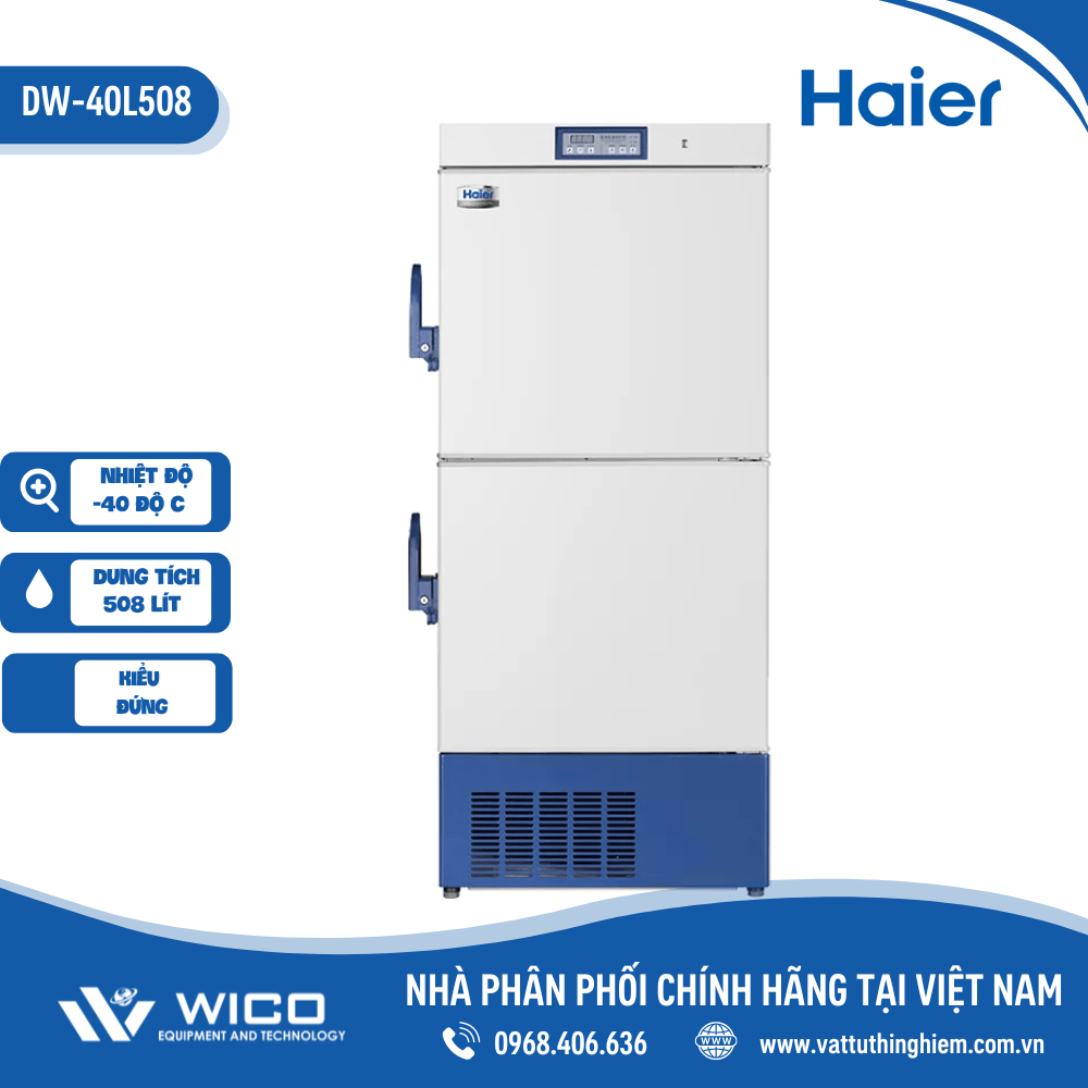 Tủ Lạnh Âm Sâu Haier -40 độ C DW-40L508 | 490 Lít
