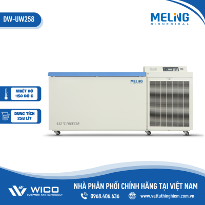 Tủ Lạnh Âm Sâu -150 độ Meiling DW-UW258 | 258 Lít