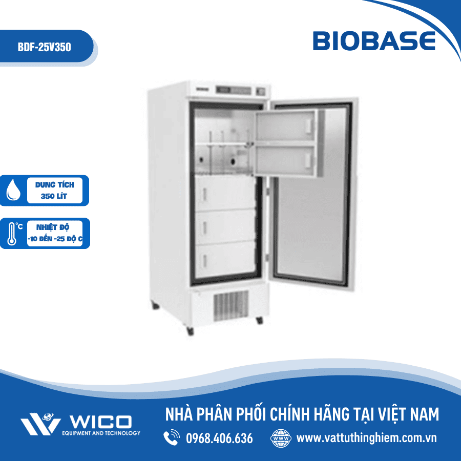 Tủ Lạnh Âm Sâu -25 Độ C Biobase BDF-25V350