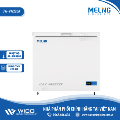 Tủ Lạnh Âm Sâu -25 độ C Meiling DW-YW226A | 226 Lít