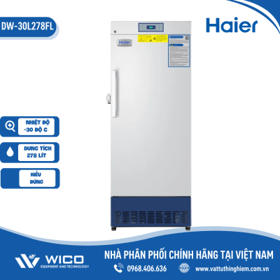 Tủ Lạnh Âm Sâu -30 độ C Haier Biomedical DW-30L278SF | 278 lít