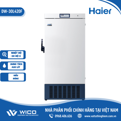 Tủ Lạnh Âm Sâu -30 độ C Haier Biomedical DW-30L420F | 420 lít