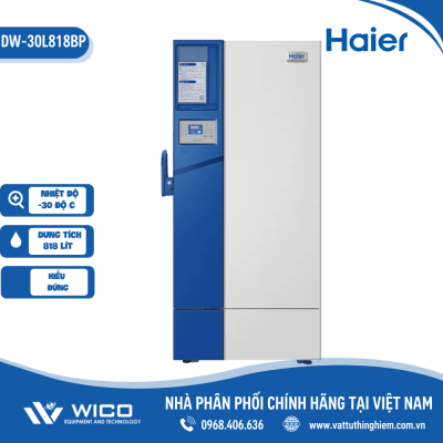 Tủ Lạnh Âm Sâu -30 độ C Haier Biomedical DW-30L818BP | 818 lít