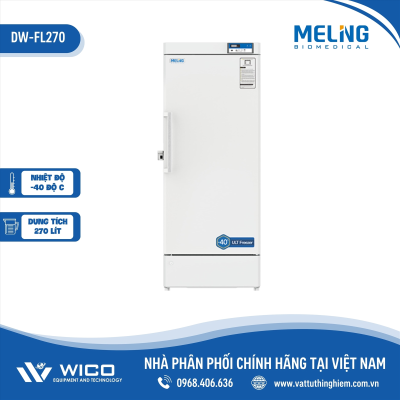 Tủ Lạnh Âm Sâu -40 độ C Meiling DW-FL270 | 270 Lít