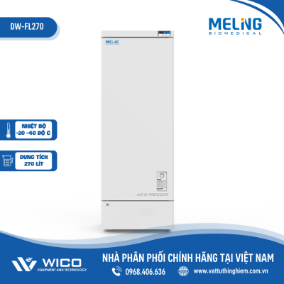 Tủ Lạnh Âm Sâu -40 độ C Meiling DW-FL270 | 270 Lít