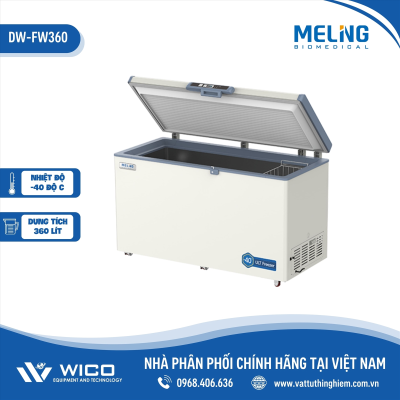 Tủ Lạnh Âm Sâu -40 độ C Meiling DW-FW360 | 360 Lít