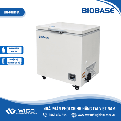 Tủ Lạnh Âm Sâu -60 Độ C Biobase BDF-60H118A