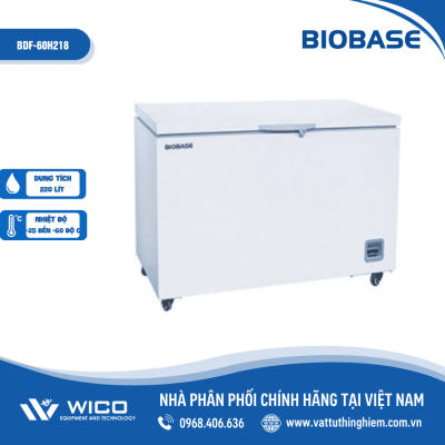 Tủ Lạnh Âm Sâu -60 Độ C Biobase BDF-60H218