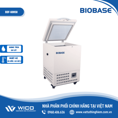 Tủ Lạnh Âm Sâu -60 Độ C Biobase BDF-60H58