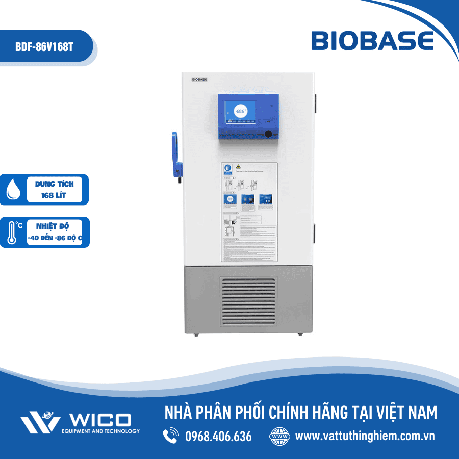 Tủ Lạnh Âm Sâu -86 Độ C Biobase BDF-86V168T