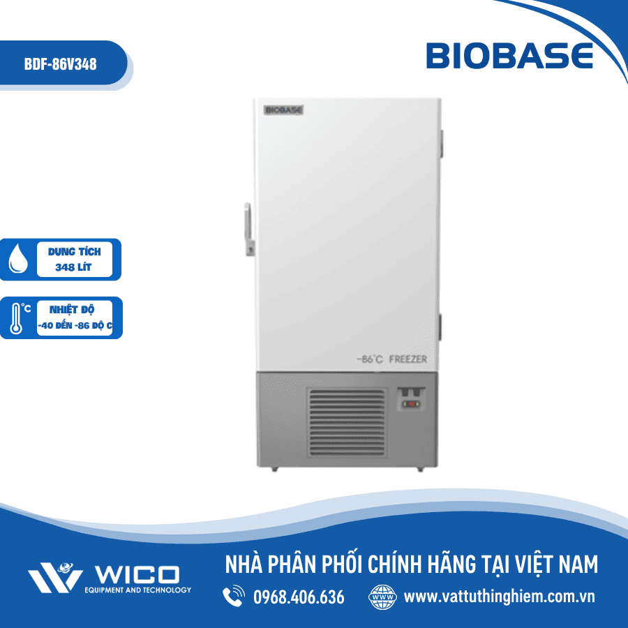 Tủ Lạnh Âm Sâu -86 Độ C Biobase BDF-86V348T