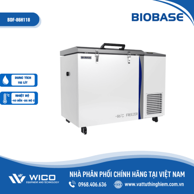 Tủ Lạnh Âm Sâu -86 Độ C Biobase BDF-86H118