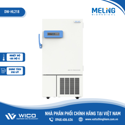 Tủ Lạnh Âm Sâu -86 Độ C Meiling DW-HL218 | 218 Lít