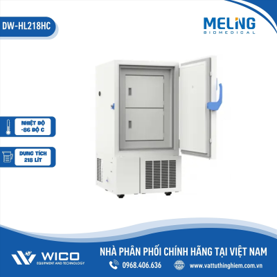 Tủ Lạnh Âm Sâu -86 Độ C Meiling DW-HL218HC | 218 Lít