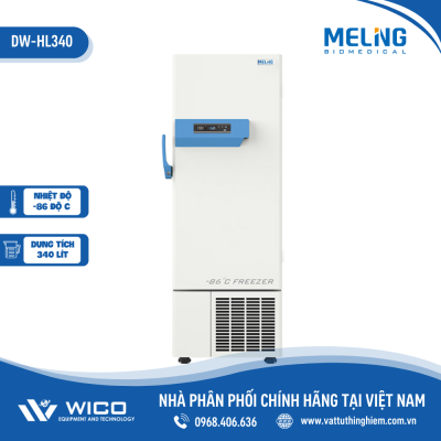 Tủ Lạnh Âm Sâu -86 Độ C Meiling DW-HL340 | 340 Lít