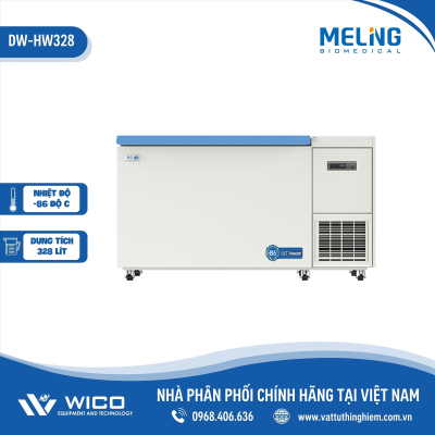 Tủ Lạnh Âm Sâu 86 độ Meiling DW-HW328 | 328 lít