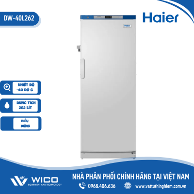 Tủ Lạnh Âm Sâu Haier -40 độ C DW-40L262 | 262 Lít