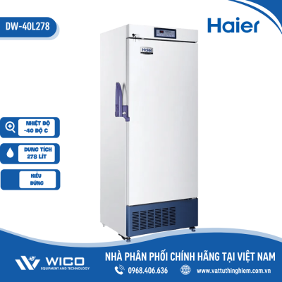 Tủ Lạnh Âm Sâu Haier -40 độ C DW-40L278 | 278 Lít
