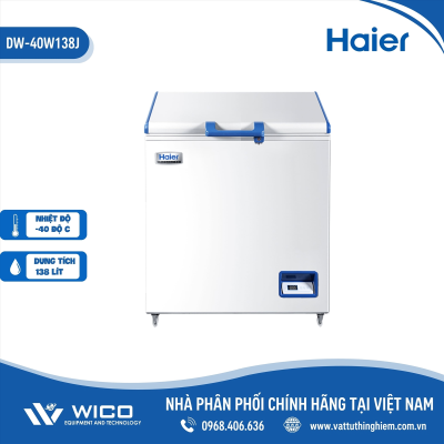 Tủ Lạnh Âm Sâu Haier -40 độ C DW-40W138J | 138 Lít