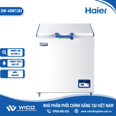 Tủ Lạnh Âm Sâu Haier -40 độ C DW-40W138J | 138 Lít