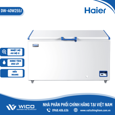 Tủ Lạnh Âm Sâu Haier -40 độ C DW-40W255J | 255 Lít