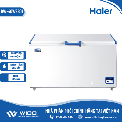 Tủ Lạnh Âm Sâu Haier -40 độ C DW-40W380J | 380 Lít