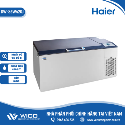 Tủ lạnh âm sâu Haier -86 độ C, 420 lít DW-86W420J