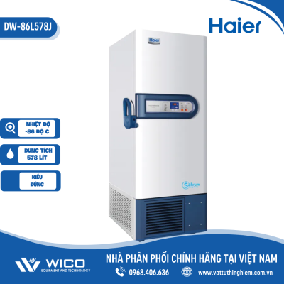 Tủ lạnh âm sâu Haier -86 độ C, 578 lít DW-86L578J