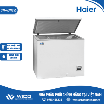 Tủ Lạnh Âm Sâu Haier-40 độ C DW-40W255 | 255 Lít