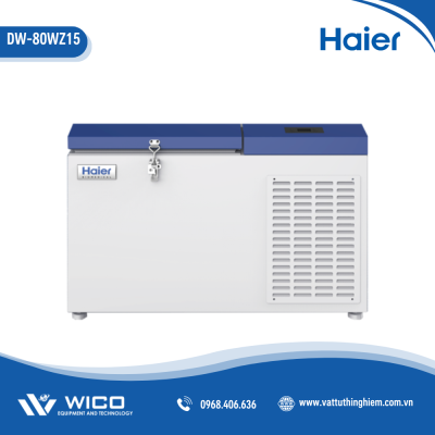 Tủ lạnh âm sâu mini Haier -80 độ C, 15 lít DW-80WZ15